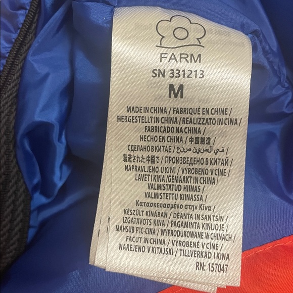 Farm Rio Blue Toucans Ski Jacket.New without tag - Picture 14 of 16